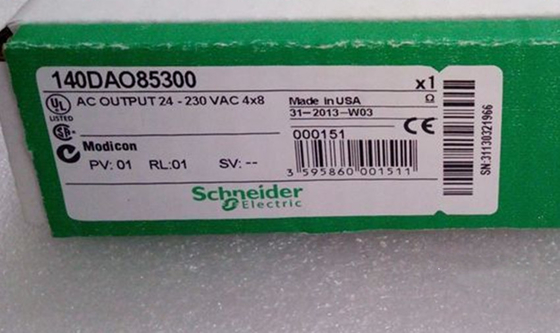 Modicon / Schneider Electric 140DAO85300 140DA085300 24VAC Output Module Sealed!