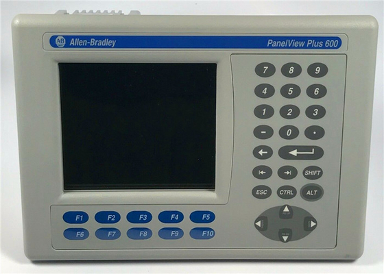 Allen Bradley 2711P-K6M20A8 /A HMI Touch Screen View Plus 6 600 Gray Keypad RS232 Enet