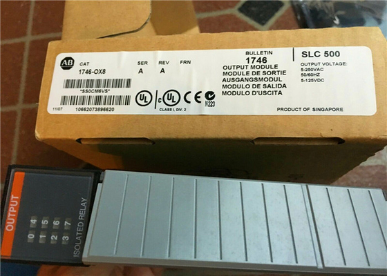  SLC500 1746-OX8 Output Module Ser: A 240VAC/125VDC Digital Input Output Module
