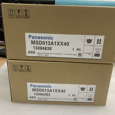 Panasonic MSD013A1XX40 AC SERVO DRIVER 200-230/84V 0.7-1.1/1A 100W NEW