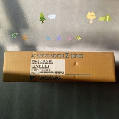 Yaskawa SGMAS-04ACA2C AC SERVO MOTOR 400W 200V 3000RPM 2.6A NEW