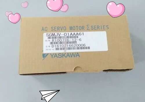 Yaskawa SGMJV-01AD AC SERVO MOTOR 0.84A 100W 3000RPM 200V NEW