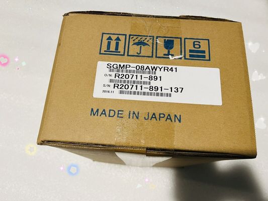 Yaskawa SGMP-08AWYR12 AC SERVO MOTOR 4.1A 750W 3000RPM 200V NEW