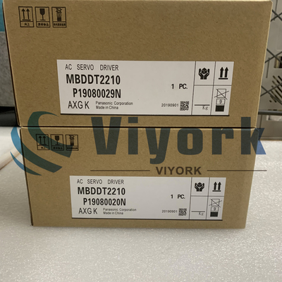 Panasonic MBDDT2210 SERVO DRIVER MINAS A4 SERIES FRAME B 15AMP NEW
