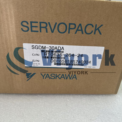 Yaskawa SGDM-30ADA SERVO DRIVE 200-230VAC 3 PHASE 60/60HZ 18.6/24.8AMP 30W NEW
