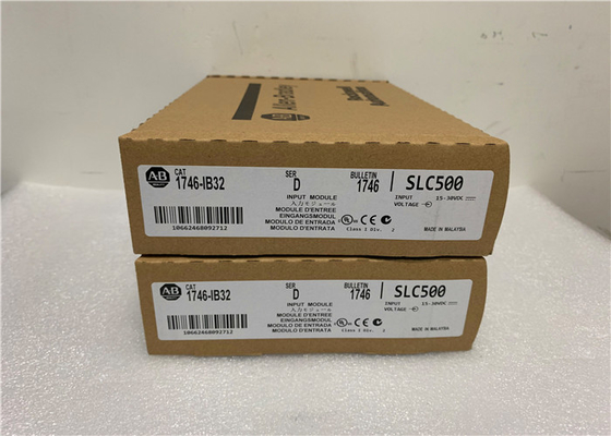 D SLC 500 32-Ch Digital Input Output Module 2016 Allen Bradley 1746-IB32 Series