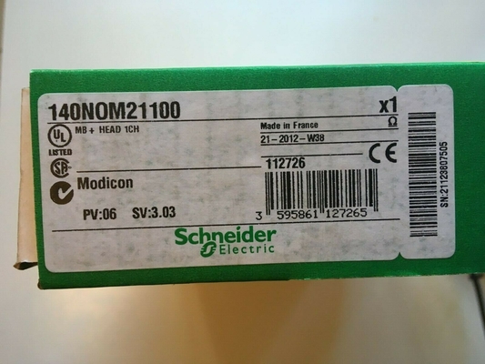 SCHNEIDER 140NOM21100 TSX QUANTUM MB+HEAD MODBUS PLUS MODULE