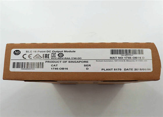 ALLEN BRADLEY 1746-OB16 OUTPUT MODULE SERIES D 10-50VDC - NIB