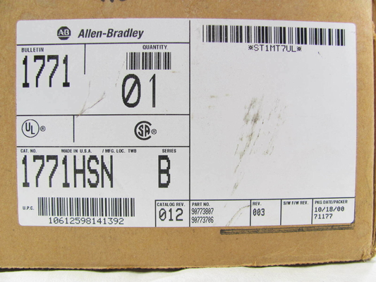 ALLEN BRADLEY IMC-120 Servo Controller Module 1771-HSN/B F/W REV 1.05 SER B