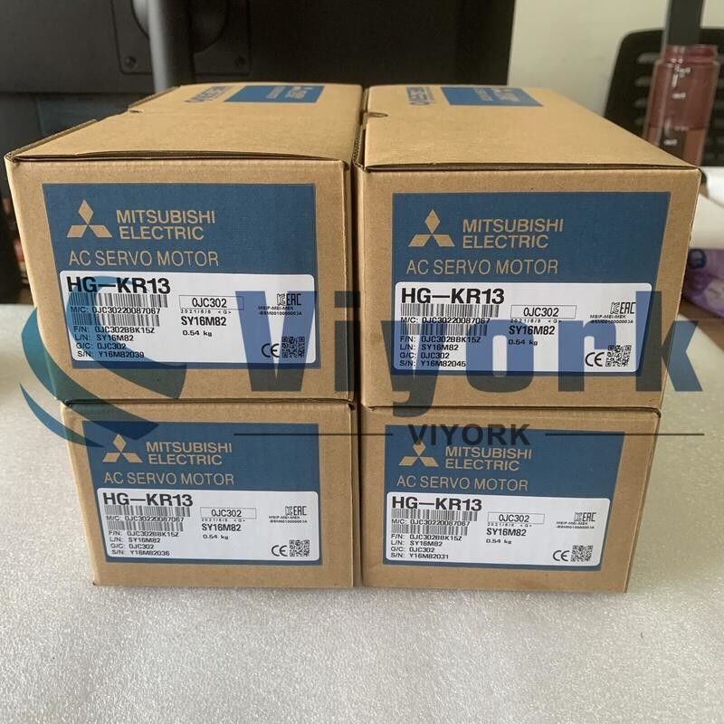 K R13 Mitsubishi HG-KR13 AC Servo Motor Low Inertia Small Capacity 100W ...