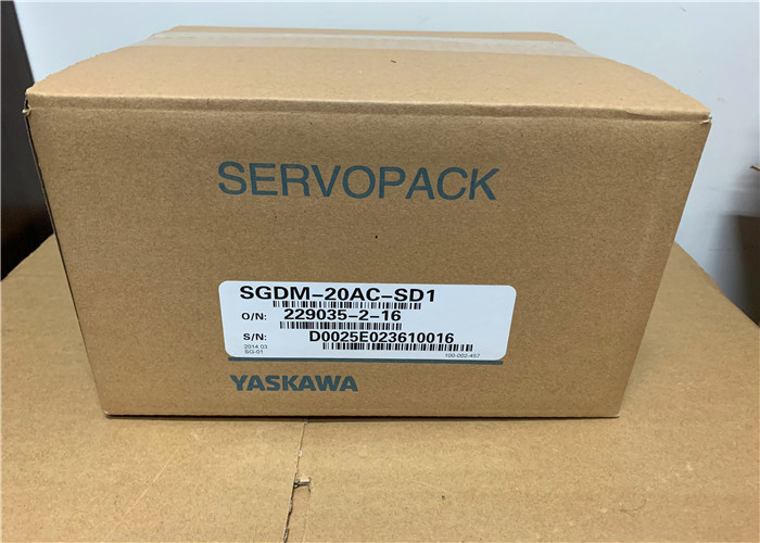 Multi Axis Servo Drive Yaskawa SGDM20ACSD1 Motor Driver For Servo Motor