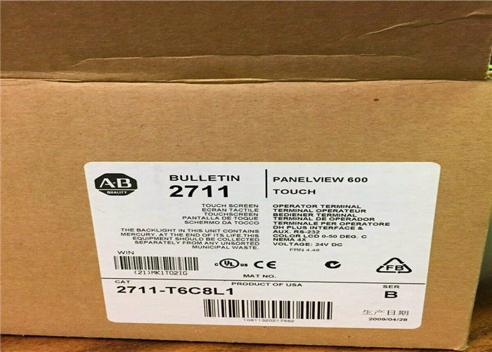 Allen Bradley 2711 T6C8L1 HMI Touch Screen Panelview 600 LCD Operator