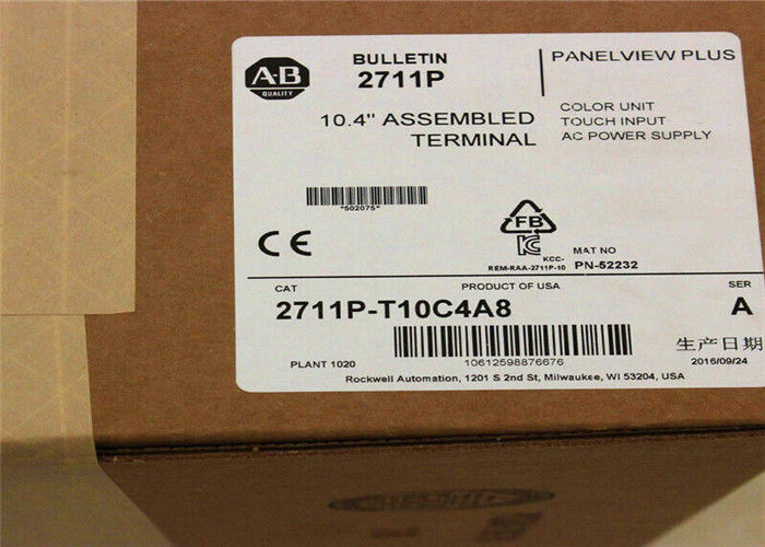 2711P-T10C4A8 2711P-T10C4A9 Touch Screen AB PANELVIEW PLUS 10.4 ...