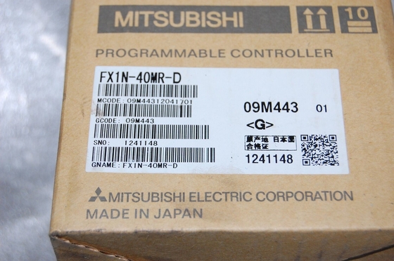 Mitsubishi FX1N-40MR-D Programmable Logic Controller 12-24VDC 2A 24 DIGITAL INPUTS 16 RELAY OUTPUTS 8000 STEPS NEW