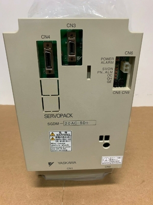 Yaskawa SGDM-20AC-SD1 AC Servo Drives 3 PHASE 3.5A 50/60HZ 0-480V NEW