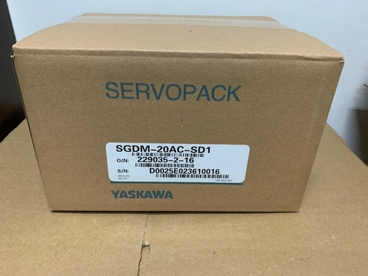 Yaskawa SGDM-20AC-SD1 AC Servo Drives 3 PHASE 3.5A 50/60HZ 0-480V NEW