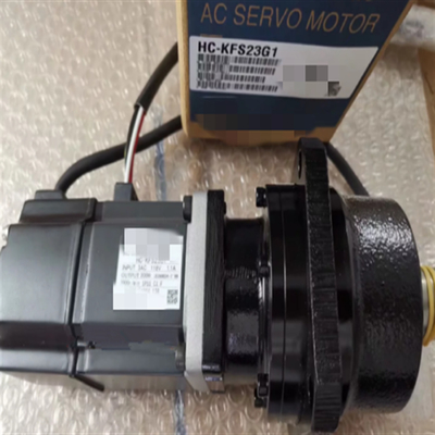 Mitsubishi HC-KFS23G2 AC Servo Motor 3 PHASE 3000RPM 200W 118V NEW