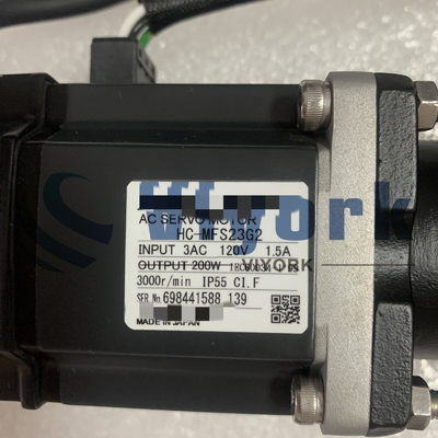 Mitsubishi HC-MFS23G2 AC Servo Motor 3AC 1.5A 120V 3000RPM NEW
