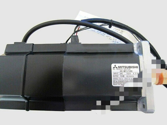 Mitsubishi HC-MFS73BK AC Servo Motor 3 PHASE 103V 3000RPM 750W NEW