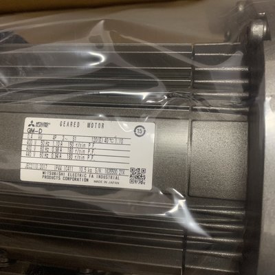 Mitsubishi GM-D AC Servo Motor 3 PHASE 0.4KW 400-440V 50/60HZ 150/180RPM IP44 IC411 NEW AND ORIGINAL GOOD PRICE