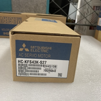 Mitsubishi HC-KFS43K-S27 AC Servo Motor 3 PHASE 400W 129V 2.3A NEW