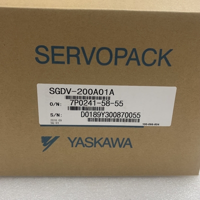 Yaskawa SGDV-200A01A AC SERVO AMPLIFIER 200-230V 50/60HZ 15/19.6A NEW