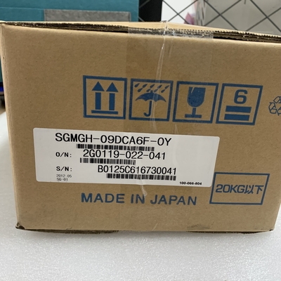 Yaskawa SGMGH-09DCA6F-OY AC SERVO MOTOR 850W 1500RPM 400V 3.5A NEW