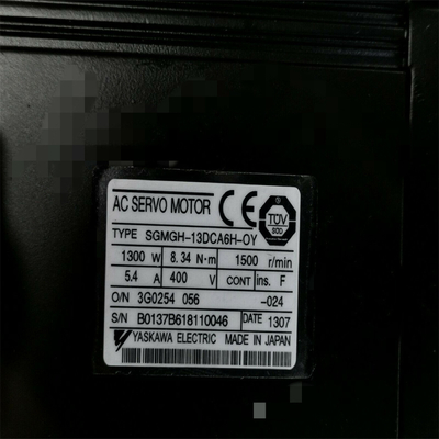 Yaskawa SGMGH-30DCA6F-OY AC SERVO MOTOR 2.9/3.0KW 400VAC NEW