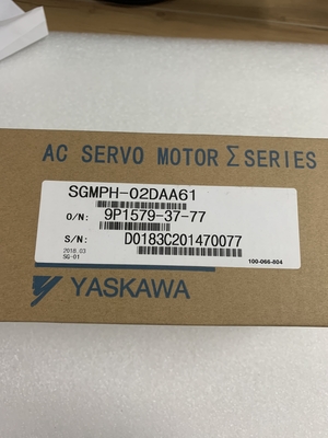 Yaskawa SGMPH-02DAA61 AC SERVO MOTOR 1.4A 200W 3000RPM 400V NEW