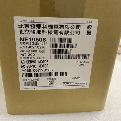 Fanuc A06B-0077-B303 AC SERVO MOTOR PULSECODER 200-240V 1.4KW 4.1A NEW
