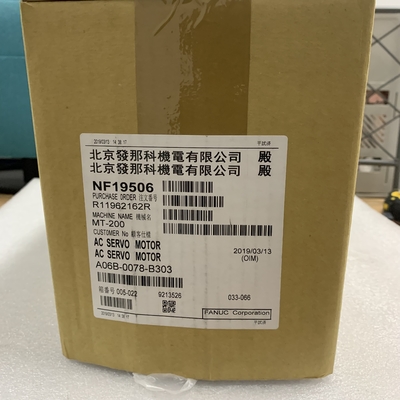 Fanuc A06B-0078-B303 AC Servo MOTOR W/BRAKE TAPER SHAFT TAPERED NEW