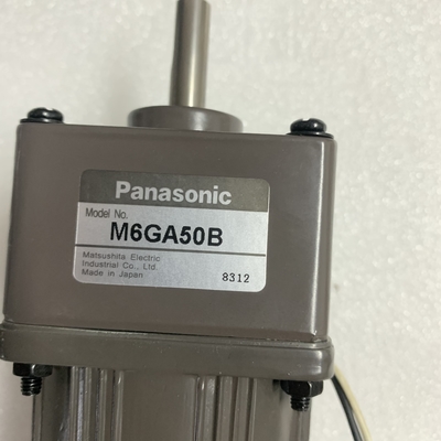 Panasonic M61A6G4GE+M6GA50B AC SERVO MOTOR 4P 6W 230V 0.09A 50HZ NEW