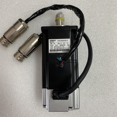 OMRON R7M-A20030-BS1-D Servo Motor 200W With Brake 3000RPM 0.637NM