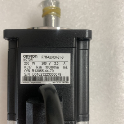 OMRON R7M-A20030-S1-D AC Servo Motor Smart Step Cylinder Type 200W