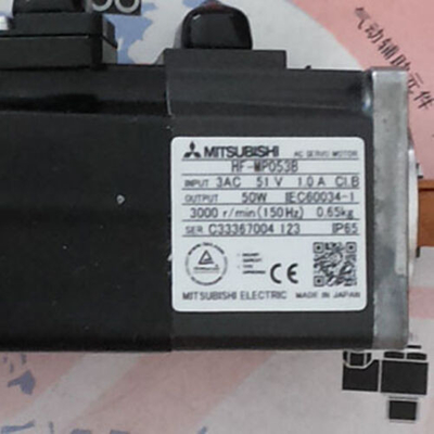 Mitsubishi HF-MP053B AC Servo Motor 3 PHASE 50W 51V 3000RPM NEW