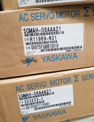 Yaskawa SGMAH-08AAA21 AC SERVO MOTOR 750W 200V 4.4A 3000RPM NEW