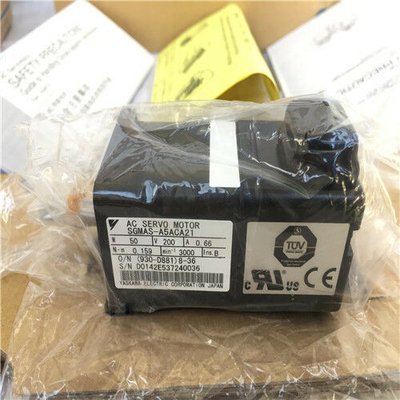 Yaskawa SGMAS-A5ACA21 AC SERVO MOTOR 50W 200V 0.66A 3000RPM NEW