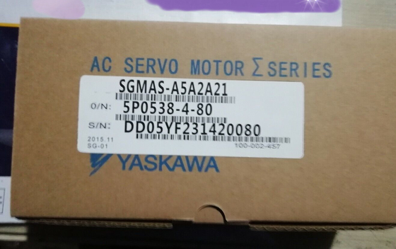 Yaskawa SGMAS-A5ACA21 AC SERVO MOTOR 50W 200V 0.66A 3000RPM NEW