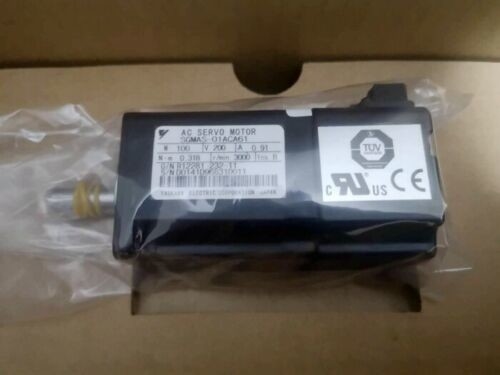 Yaskawa SGMAS-01ACA61 AC SERVO MOTOR 100W 200V 0.91A 3000RPM NEW