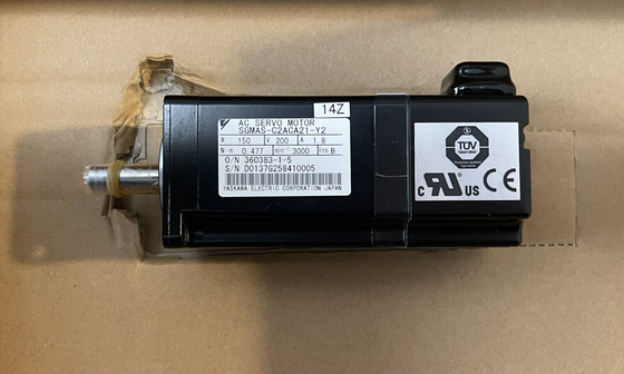Yaskawa SGMAS-01ACA6C AC SERVO MOTOR 100W 200V 0.91A 3000RPM NEW