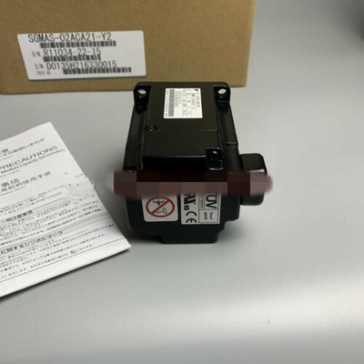 Yaskawa SGMAS-02ACA21 AC SERVO MOTOR 200W 200V 1.9A 3000RPM NEW