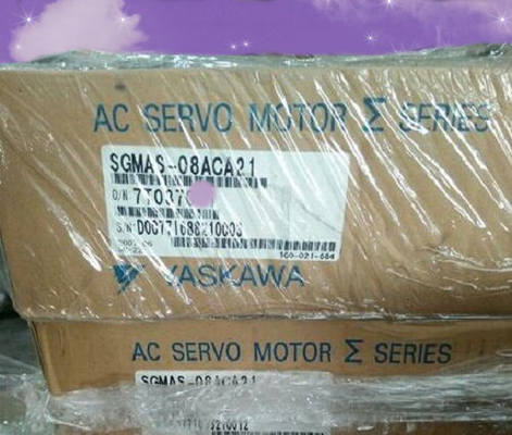 Yaskawa SGMAS-08ACA21 AC SERVO MOTOR 400W 200V 2.6A 3000RPM NEW