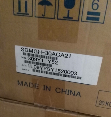 Yaskawa SGMGH-30ACA21 AC SERVO MOTOR 23.8A 2.9KW 1500RPM 200V NEW