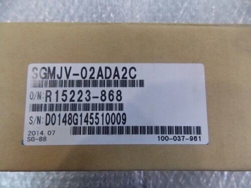 Yaskawa SGMSV-10ADA21 AC SERVO MOTOR 1KW 200V 2.2A 3000RPM NEW