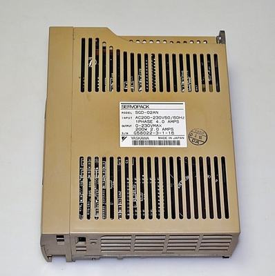 Yaskawa SGD-02AN AC SERVO AMPLIFIER 200-230V 4/2A 50/60HZ NEW
