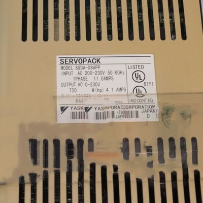 Yaskawa SGDA-08APP AC SERVO AMPLIFIER 200-230V 11/4.1A 750W NEW