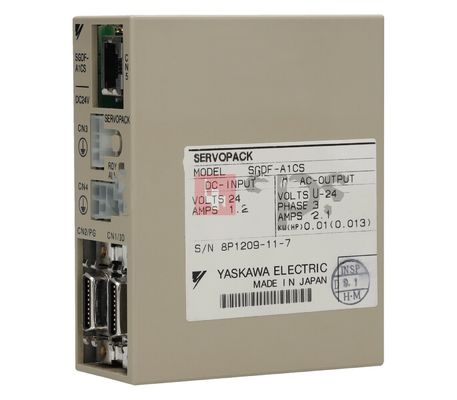 Yaskawa SGDF-A1CS AC SERVO AMPLIFIER 1.2/2.1A 0-24V 0.01KW NEW