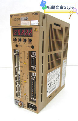 Yaskawa SGDM-01AD AC SERVO AMPLIFIER 200-230V 2A 0.1KW 50/60HZ NEW