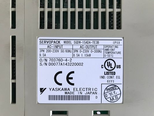 Yaskawa SGDM-15AC-SD1 AC SERVO AMPLIFIER 200-230V 7A 1KW NEW