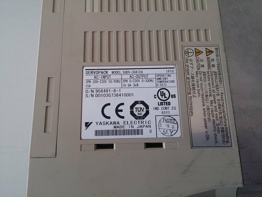Yaskawa SGDS-30A12A AC SERVO AMPLIFIER 200-230V 15A 3KW 50/60HZ NEW